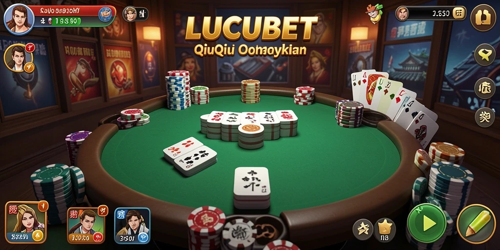 Tampilan gameplay QiuQiu yang penuh strategi dan keseruan.